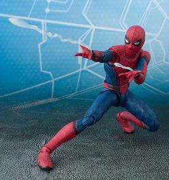 figura de spiderman homecoming