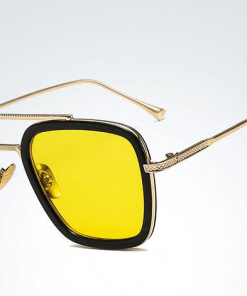 tony stark gafas amarilals